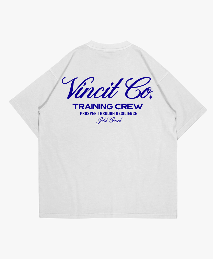 Training Crew White Tee