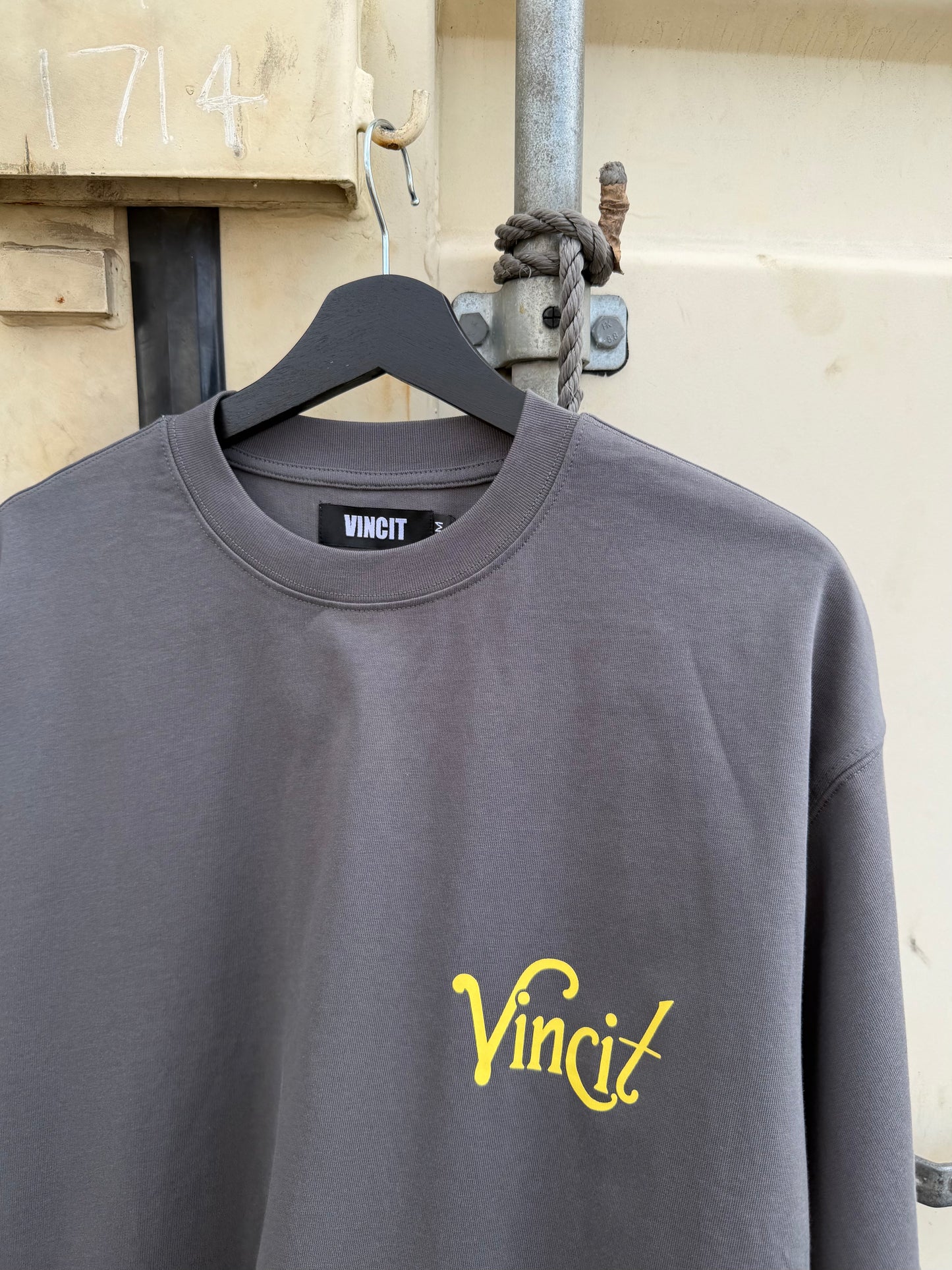 Running Crew Gray Tee