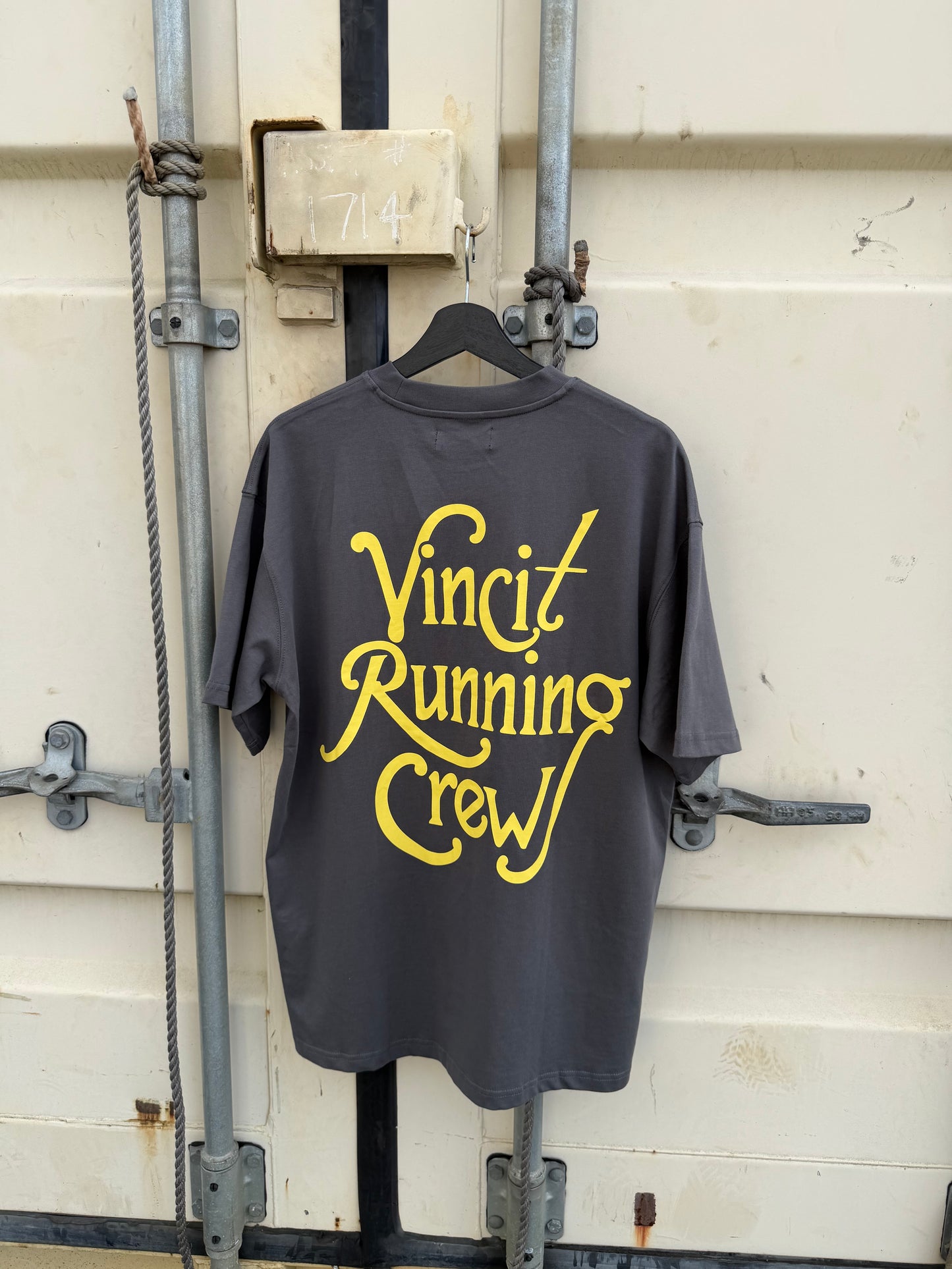 Running Crew Gray Tee