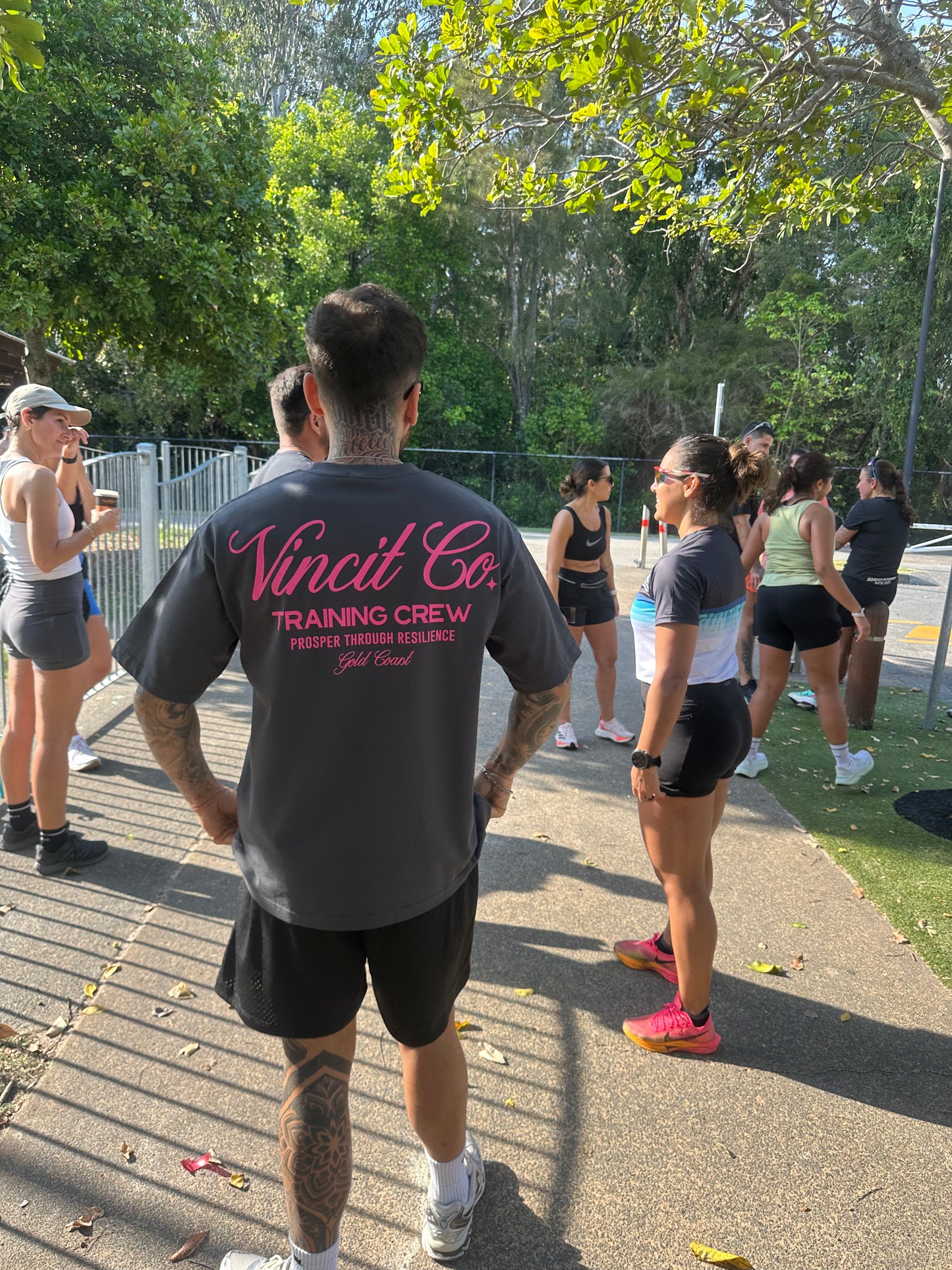 Training Crew Gray Tee