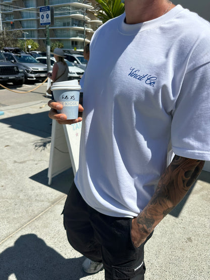 Training Crew White Tee